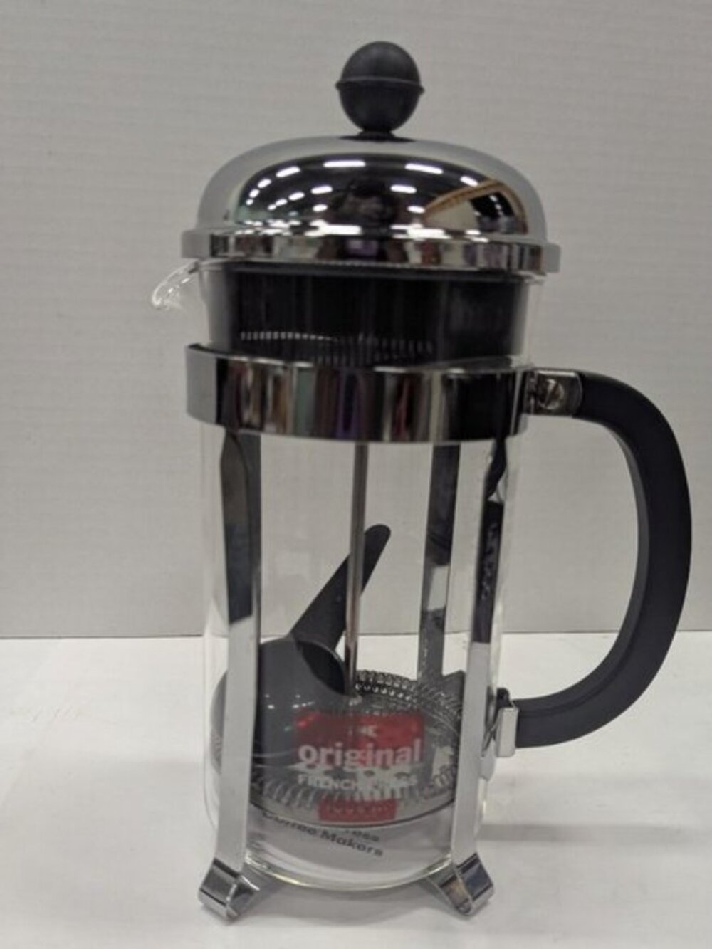 Bodum Chambord French Press 34oz | Stainless Steel & Glass - Picture 2 of 7